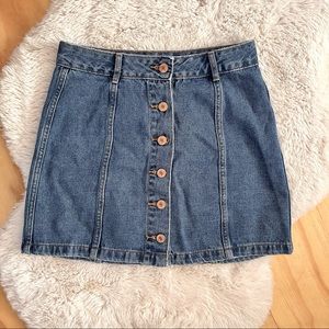 Forever 21 Denim mini Skirt